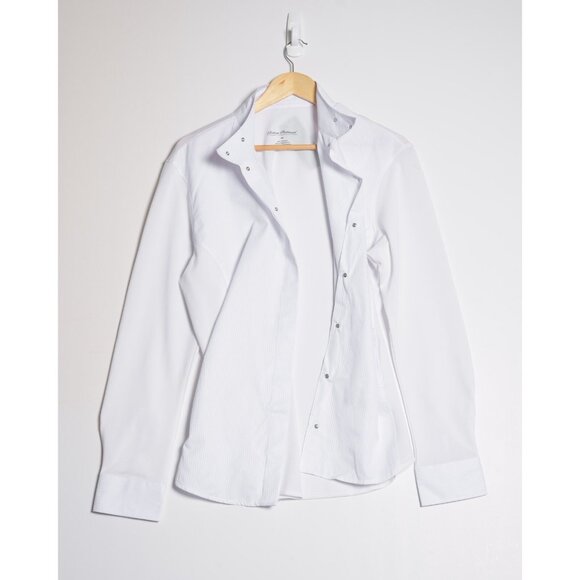 Elation Platinum Womens 42 Equestrian Riding Shirt White - Picture 4 of 9
